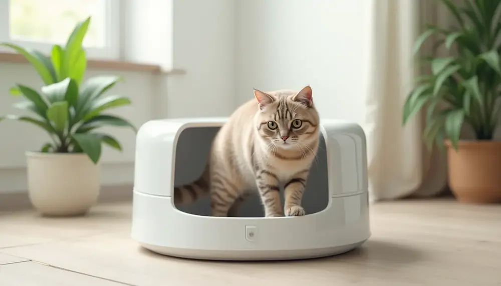 Das selbstreinigende Katzenklo Chip: So funktioniert die smarte Reinigung