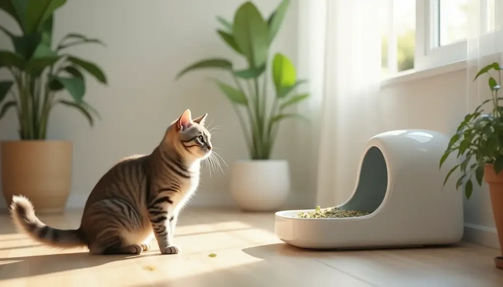 Die Funktionsweise eines selbstreinigenden Katzenklos: So bleibt alles sauber